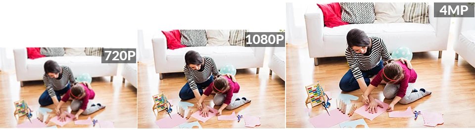 4MP 1080P IP Camera Outdoor WiFi Home Security Camera Wireless Surveillance Wi Fi Bullet Waterproof IP Video HD Camara CamHi Cam
