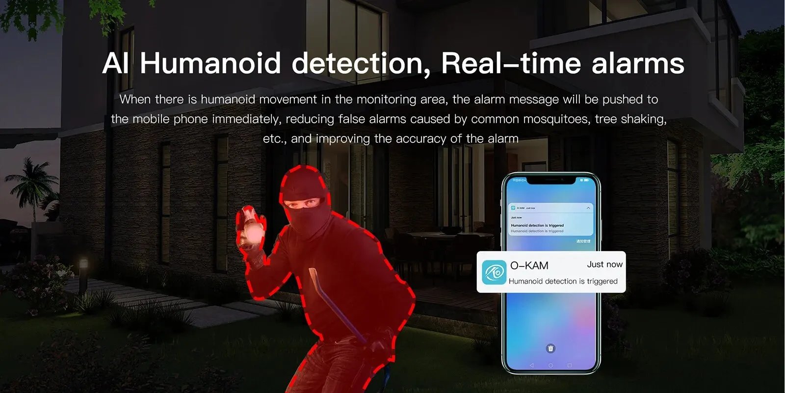 DBIT Wifi Survalance Camera 3MP Security Protection Outdoor IP Camera Smart Home Night Vision Video Recorder Battery Powered