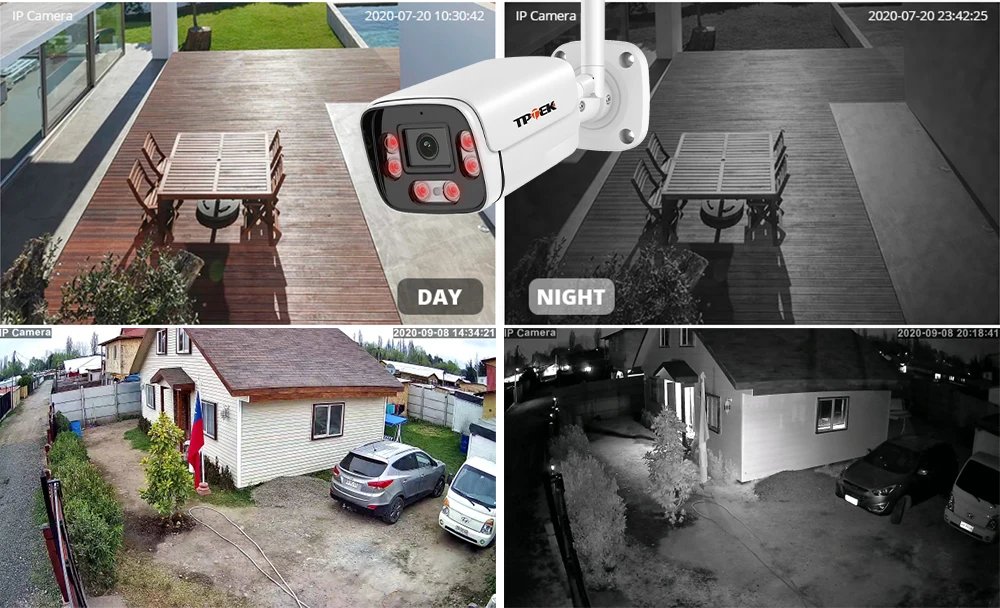 8MP 4K IP Camera Wifi Outdoor Surveillance Home Securtiy Protection CCTV Wi Fi Camara 5MP Video Wi-Fi Waterproof CamHi IP Cam