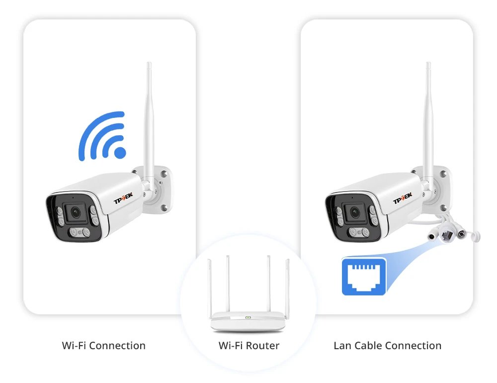 8MP 4K IP Camera Wifi Outdoor Surveillance Home Securtiy Protection CCTV Wi Fi Camara 5MP Video Wi-Fi Waterproof CamHi IP Cam