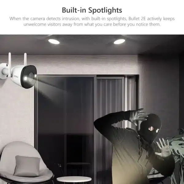 kf S0e7e67b8f9fd47d7856f32d24c44cd6en IMOU Bullet 2E 2MP 4MP Full Color Night Vision Camera WiFi Outdoor Waterproof Home Security Human
