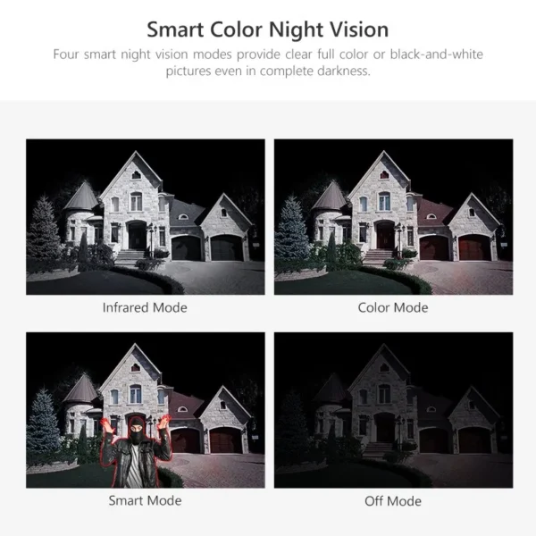 kf S5bbbd63c9ddd400787e0072662371651R IMOU Bullet 2E 2MP 4MP Full Color Night Vision Camera WiFi Outdoor Waterproof Home Security Human