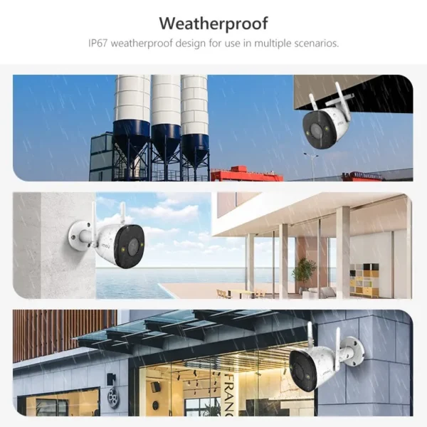 kf S7053b6b7c7db4701bf8f8f1e9b1201d1k IMOU Bullet 2E 2MP 4MP Full Color Night Vision Camera WiFi Outdoor Waterproof Home Security Human