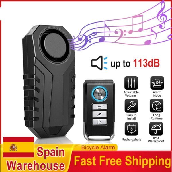 ELECTOP Wireless Bicycle Alarm