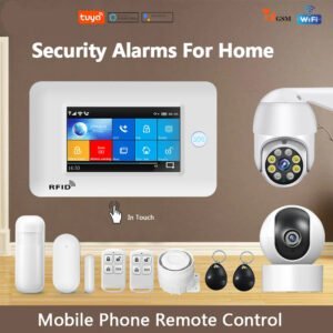 Security Alarms For Home WIFI Wireless