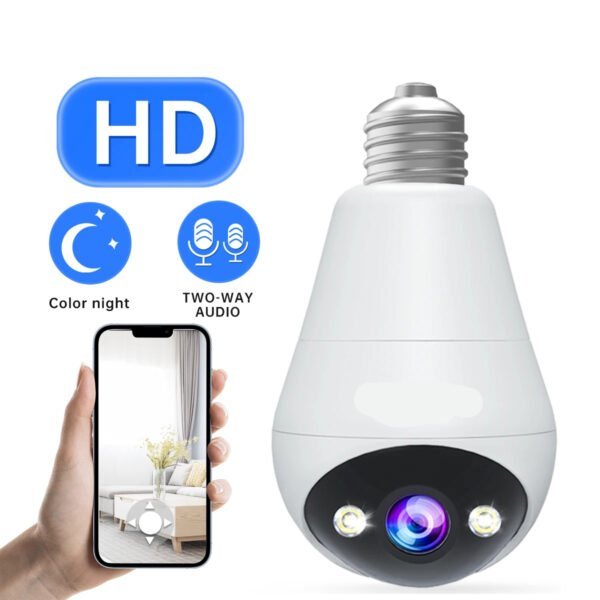 Bulb Security ip cctv Camera