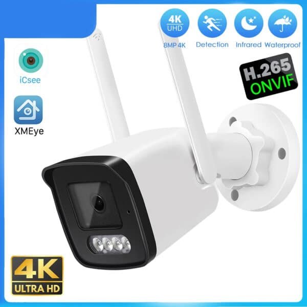 CCTV IP Bullet Camera 4K