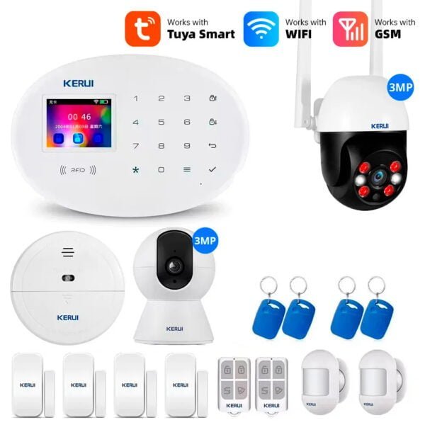 WIFI GSM Alarm System Smart Home Security