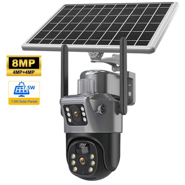 Solar Battery CCTV IP Camera