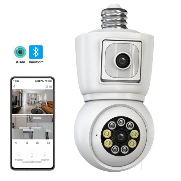Bulb/lamp WiFi IP Camera