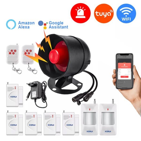 WIFI Wireless Security Alarm System