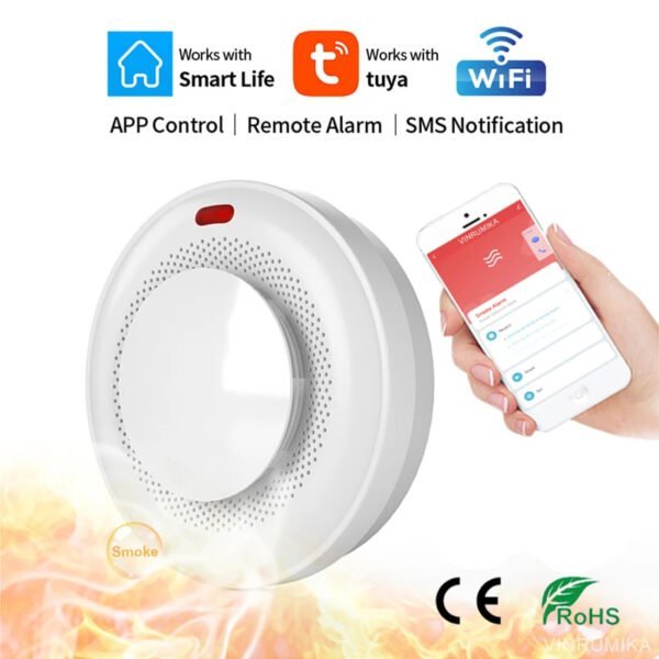 Smart Child Room Home Kitchen Smoke Detecto