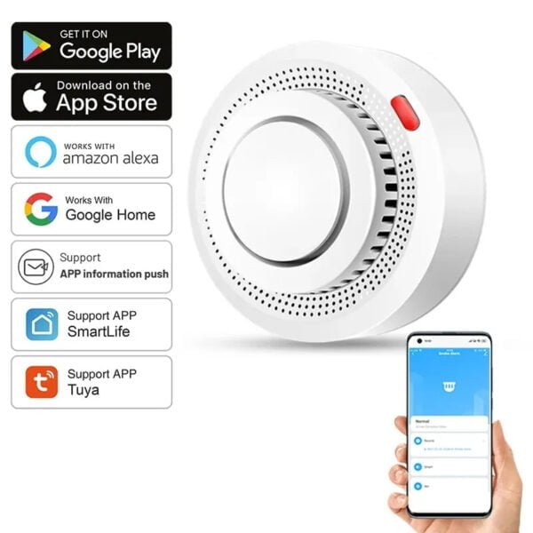 Smart Smoke Detector Security Protection