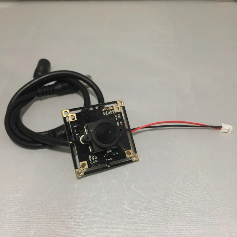 Hidden Spy HD Color 1/4CMOS 1200TVL 960H Finished Monitor Analog chip module cvbs complete pointed lens ircut A full set DIY CAM