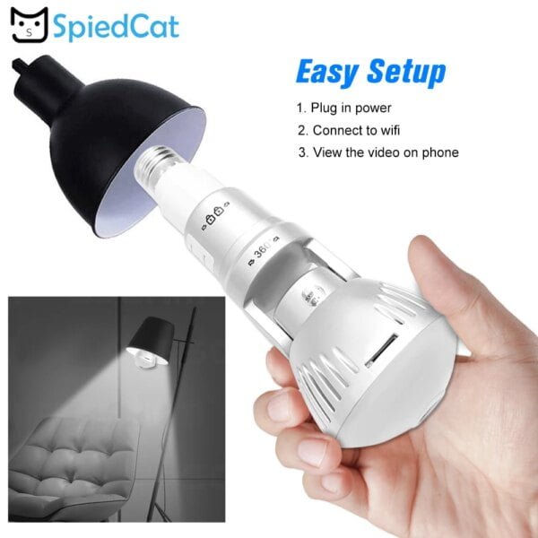 Smart Bulb Camera for Home