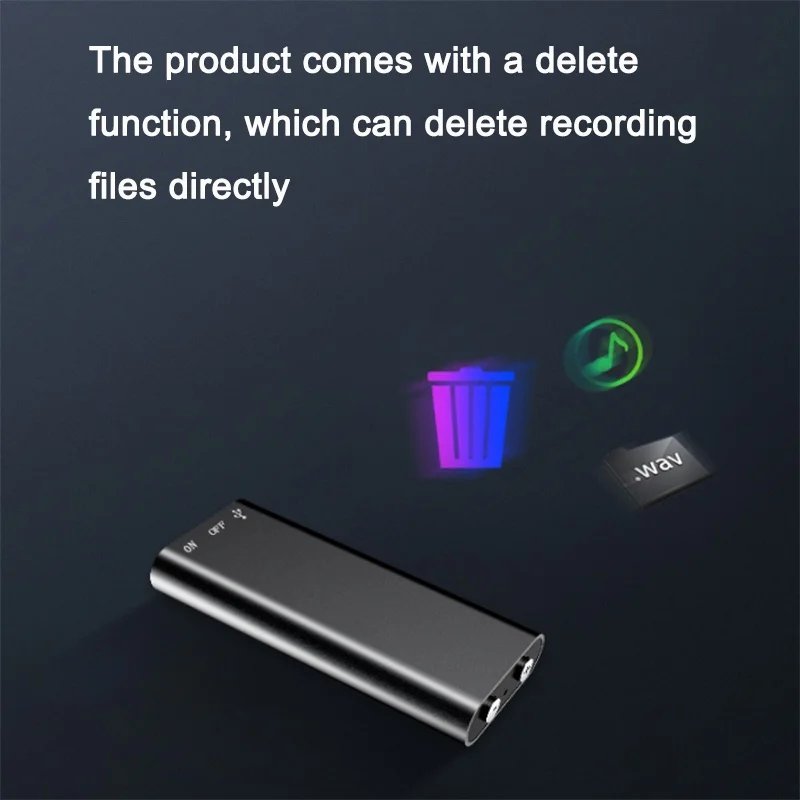 32GB Mini Activated Voice Recorder Espia Digtal Sound Record Voice-controlled 4-64G Dictaphone MP3 Player