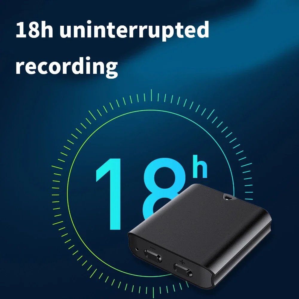 4-32G Tiny Mini Voice Recorder Magnetic USB Flash Drive Pocket Professional Dictaphone Digital Sound Activated Record Mp3 Player