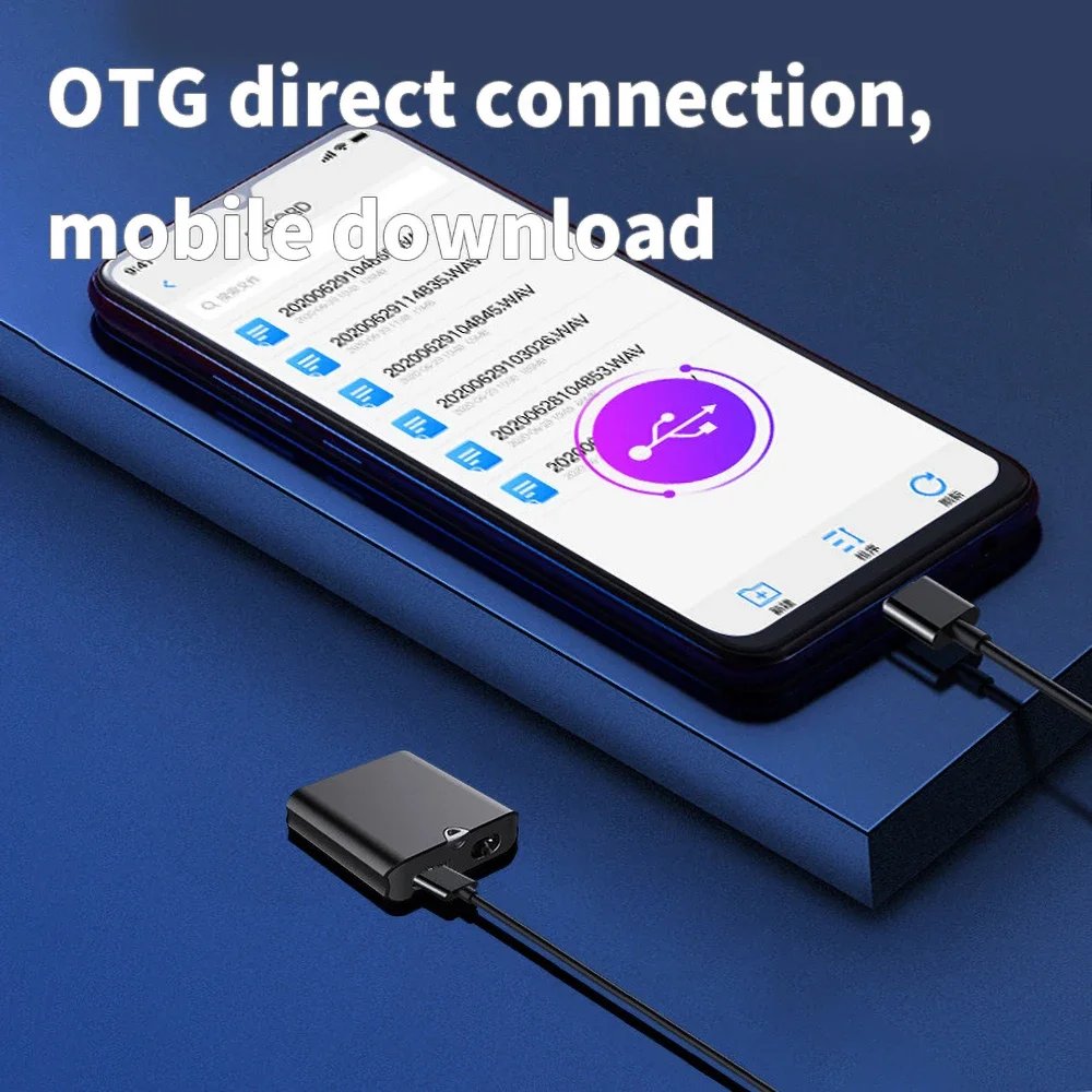 4-32G Tiny Mini Voice Recorder Magnetic USB Flash Drive Pocket Professional Dictaphone Digital Sound Activated Record Mp3 Player