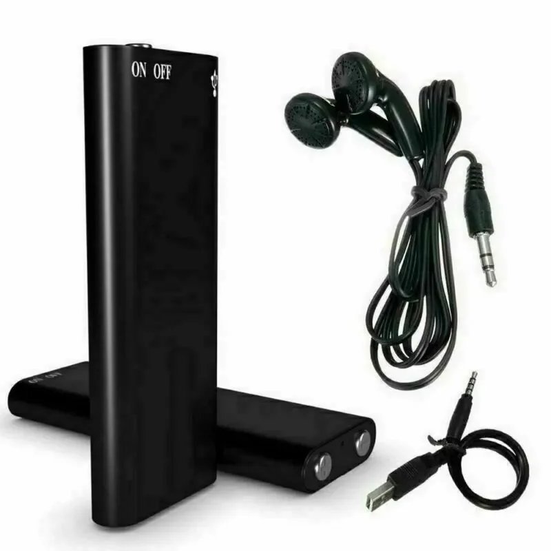 4-32G Tiny Mini Voice Recorder Magnetic USB Flash Drive Pocket Professional Dictaphone Digital Sound Activated Record Mp3 Player