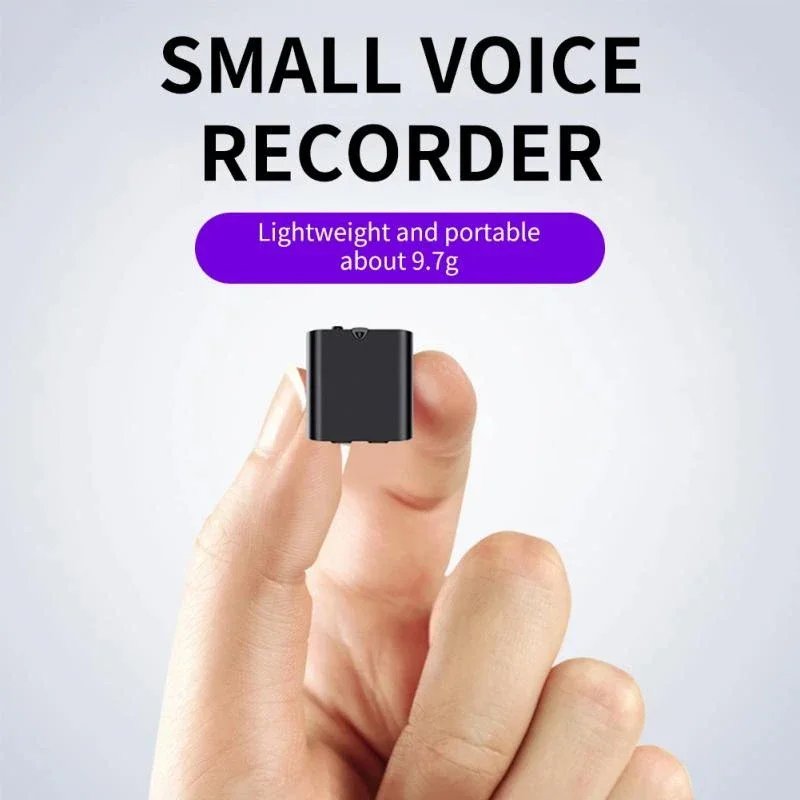 4-32G Tiny Mini Voice Recorder Magnetic USB Flash Drive Pocket Professional Dictaphone Digital Sound Activated Record Mp3 Player