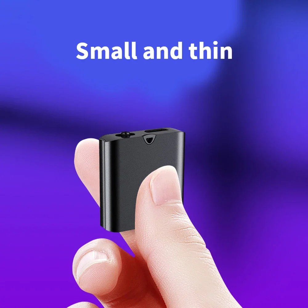 4-32G Tiny Mini Voice Recorder Magnetic USB Flash Drive Pocket Professional Dictaphone Digital Sound Activated Record Mp3 Player