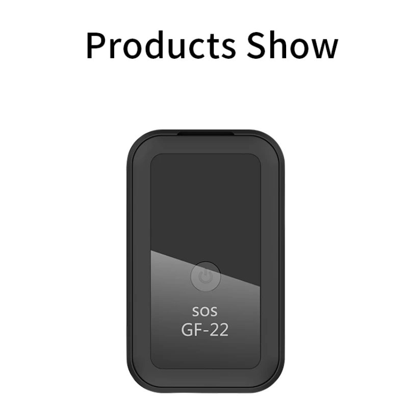 Gf 22 Gps Mini Tracker Car Vehicle Truck GPS Locator Anti-Lost Tracker Anti Lost Child Tracking Multifunctional Tool Gps Tracker