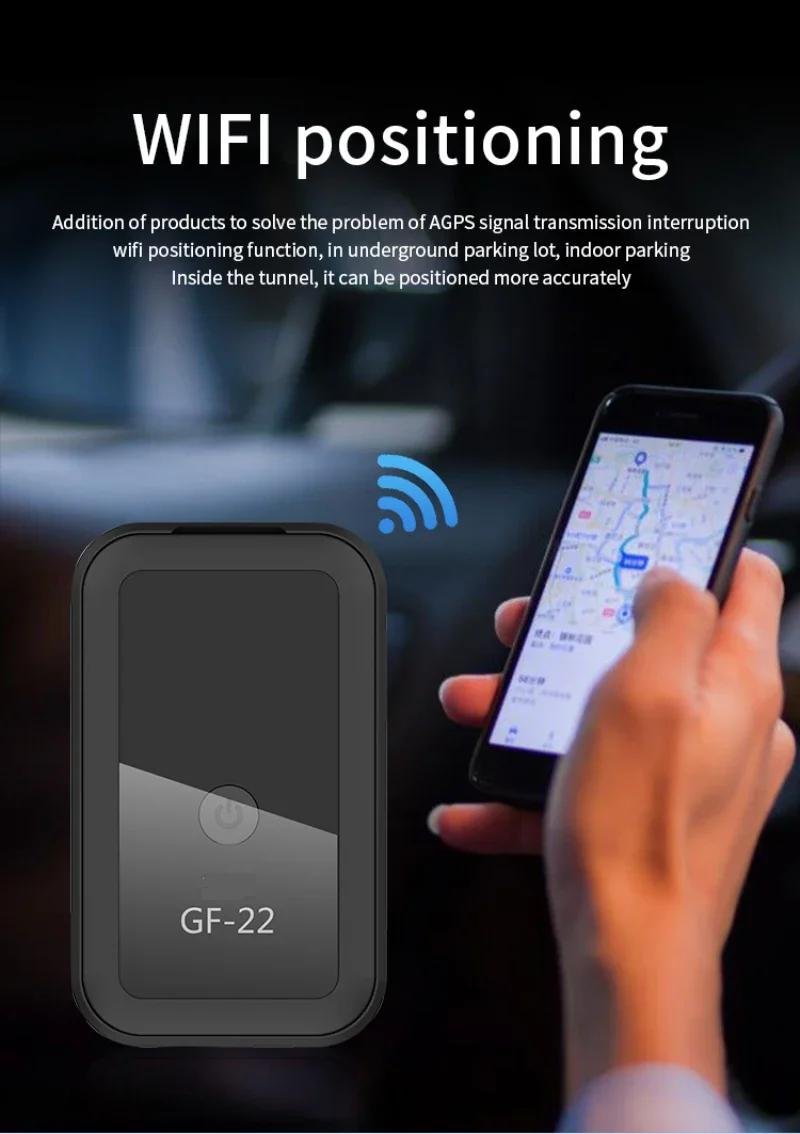 Gf 22 Gps Mini Tracker Car Vehicle Truck GPS Locator Anti-Lost Tracker Anti Lost Child Tracking Multifunctional Tool Gps Tracker