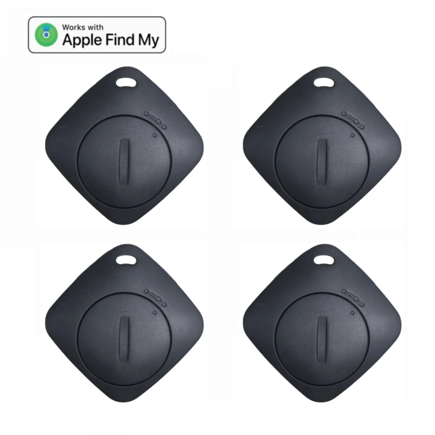 4pcs BLACK