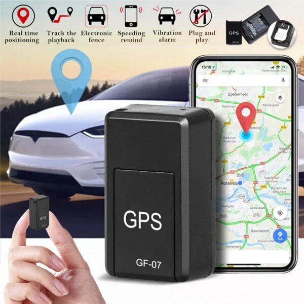 Magnetic GPS Tracker Device