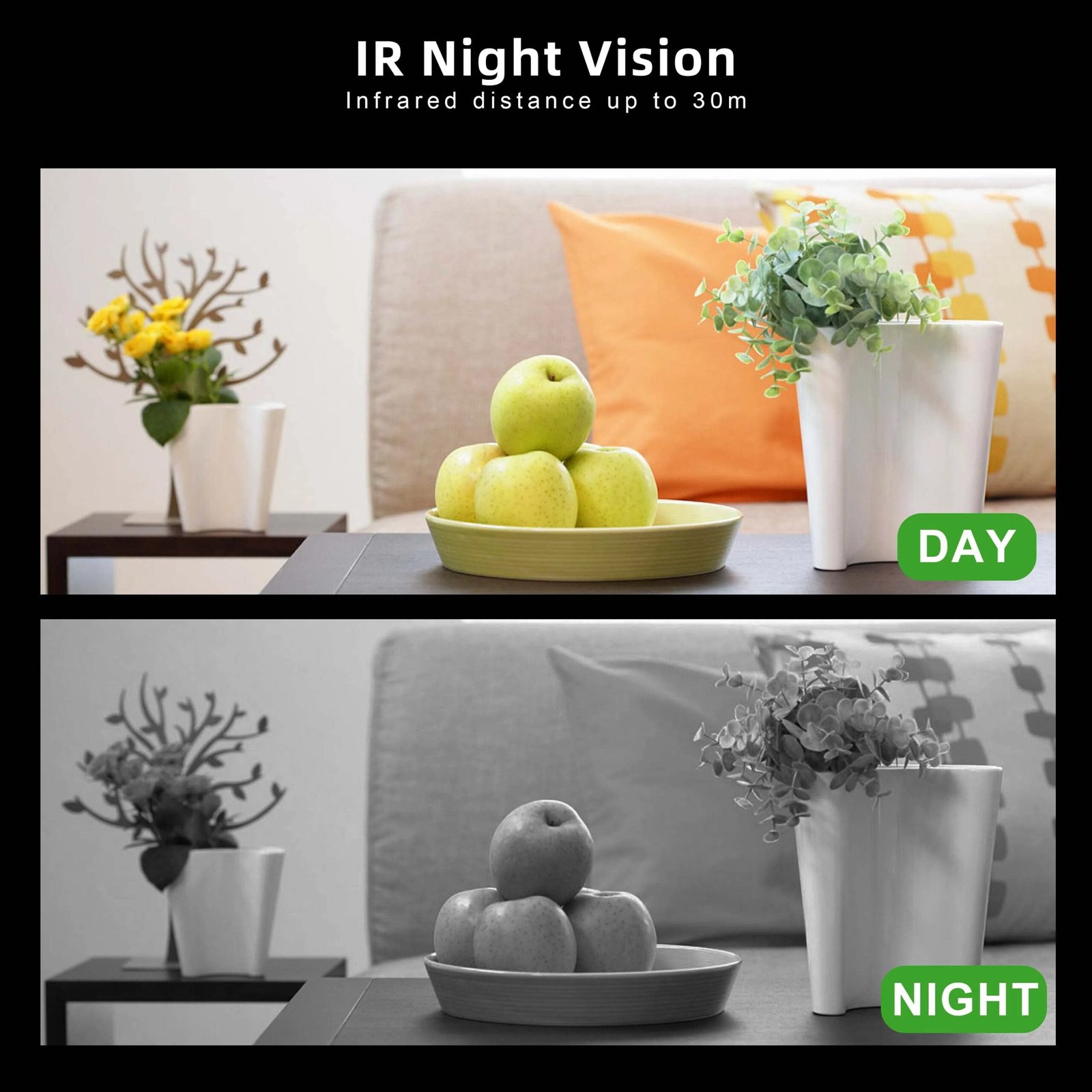POE CCTV IP Bullet Camera - Audio 5MP 4K Video Waterproof IR Night Vision Onvif Danale Cloud