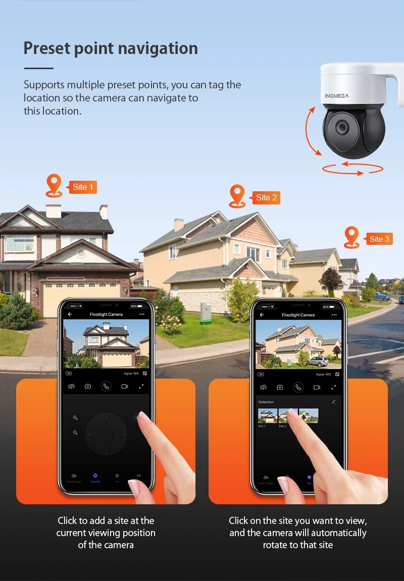 PTZ Camera Ai Human Detect Alexa - Auto Tracking Security Add Google and Alexa home 5MP Tuya Outdoor
