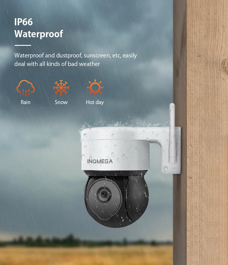 PTZ Camera Ai Human Detect Alexa - Auto Tracking Security Add Google and Alexa home 5MP Tuya Outdoor