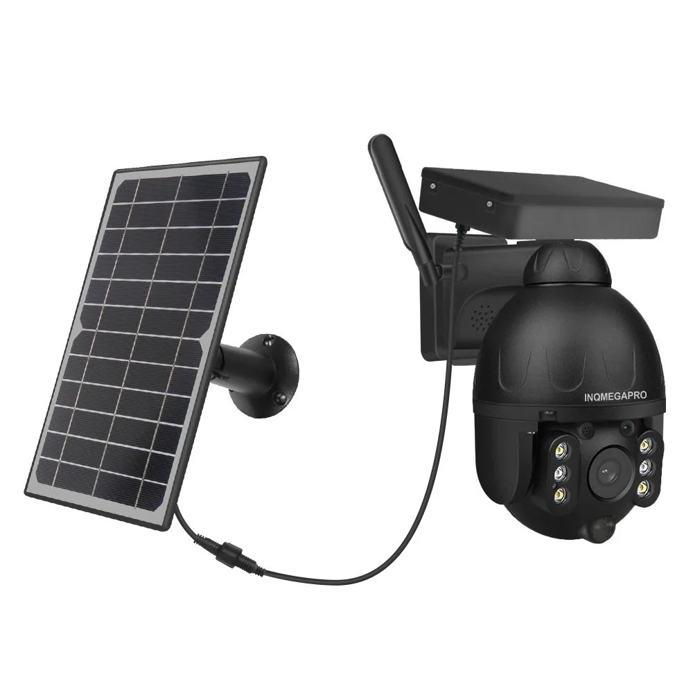 Solar Camera PTZ CCTV - Or Solar Panel Battery Security Smart Security Monitor Camera