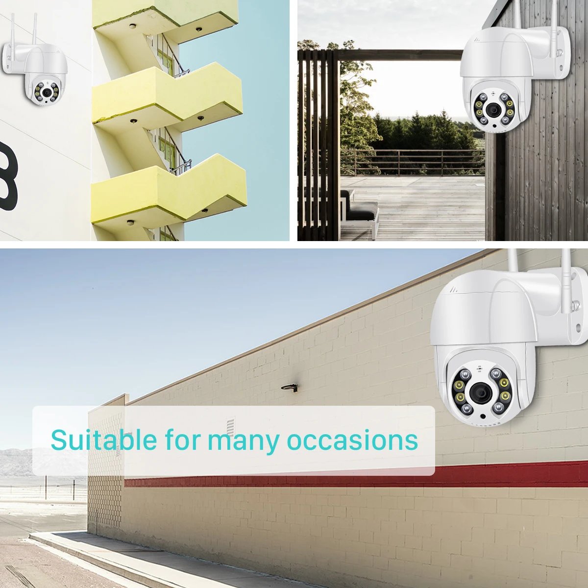 PTZ IP Camera AI Human Detection - Audio 1080P Wireless Security CCTV Camera P2P 5MP