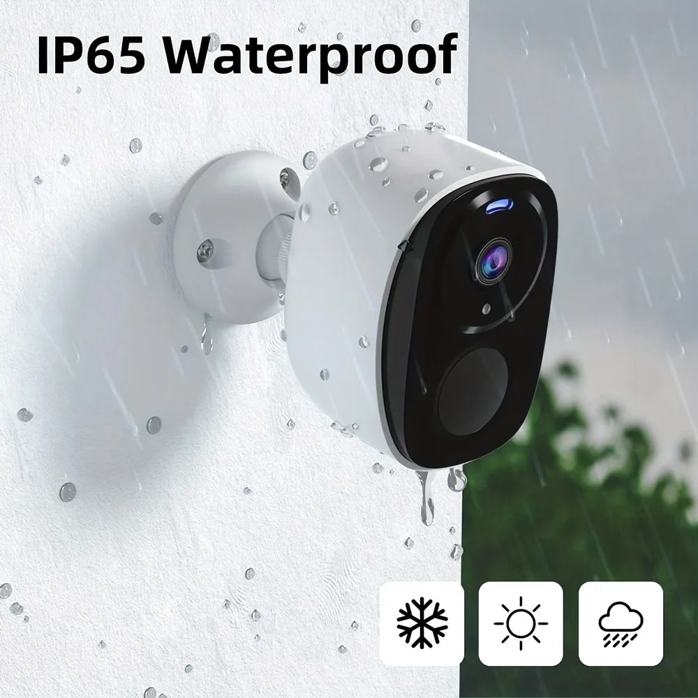 IP CCTV Wireless Camera - solar/battery camera, Security Waterproof IP CCTV Indoor Spotlight Siren Alarm