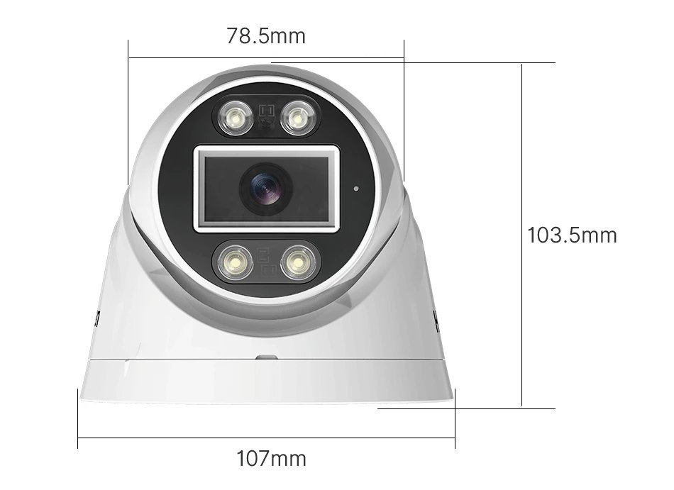 5MP 8MP 4K POE DOME CCTV IP Security Camera - ONVIF CCTV Video Surveillance Dome 5MP 8MP 4K