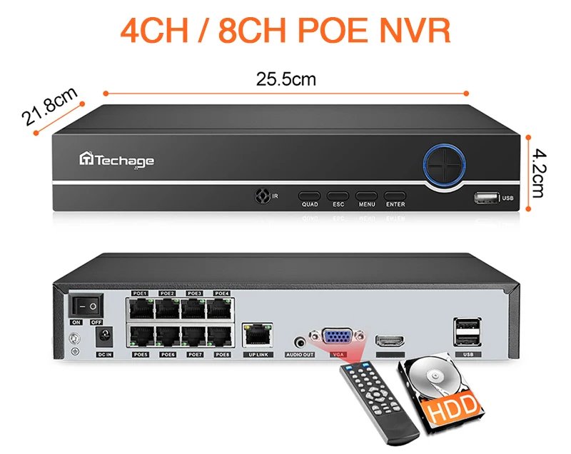 IP Camera Dome Indoor - Eplosion-proof CCTV Camera Audio Recording P2P Super HD 4MP 5MP PoE