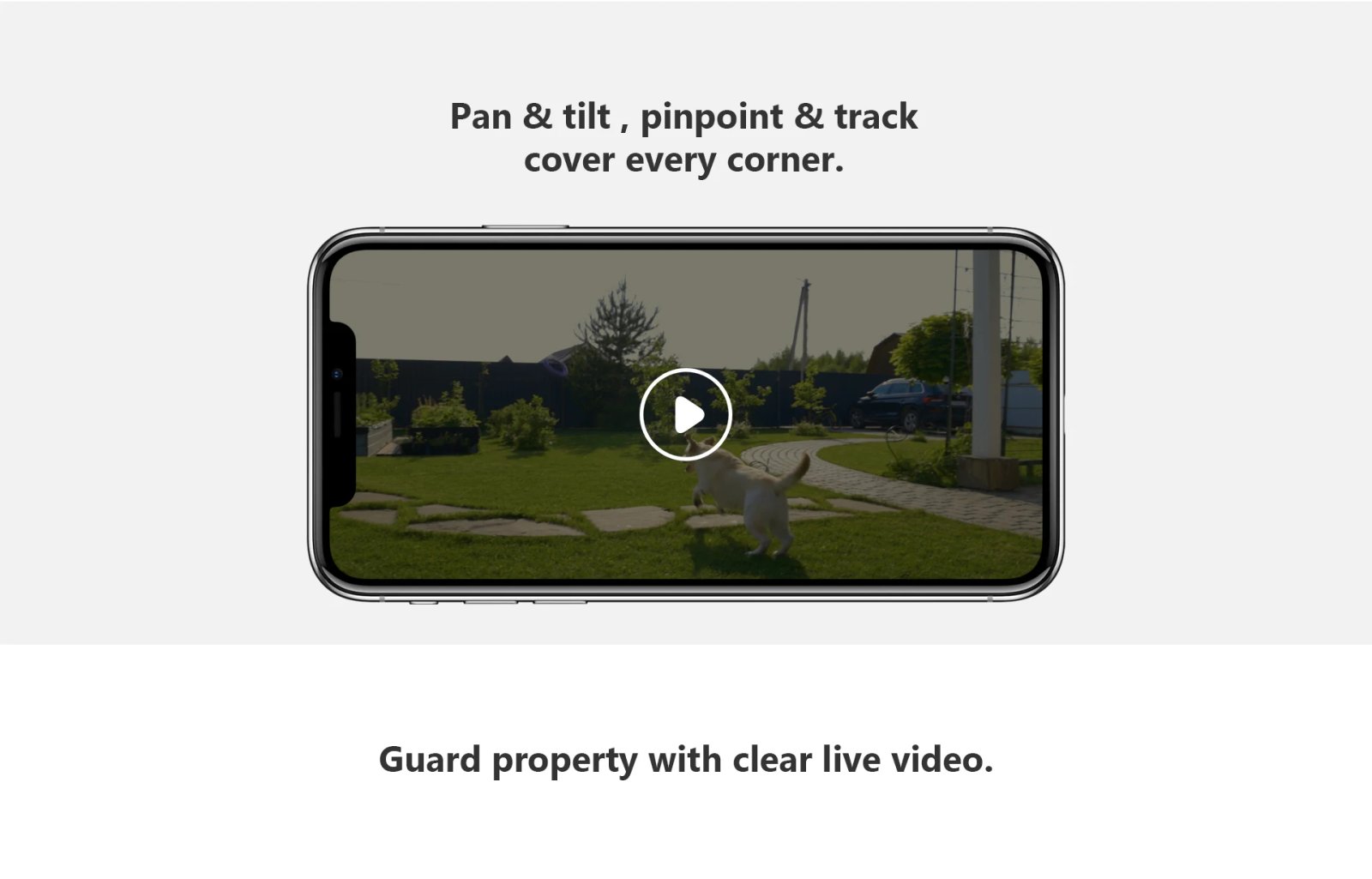 Outdoor Wi-Fi Dome Cctv Camera - Night Vision IP66 Weatherproof 8X Digital Zoom AI + 1080P/4MP