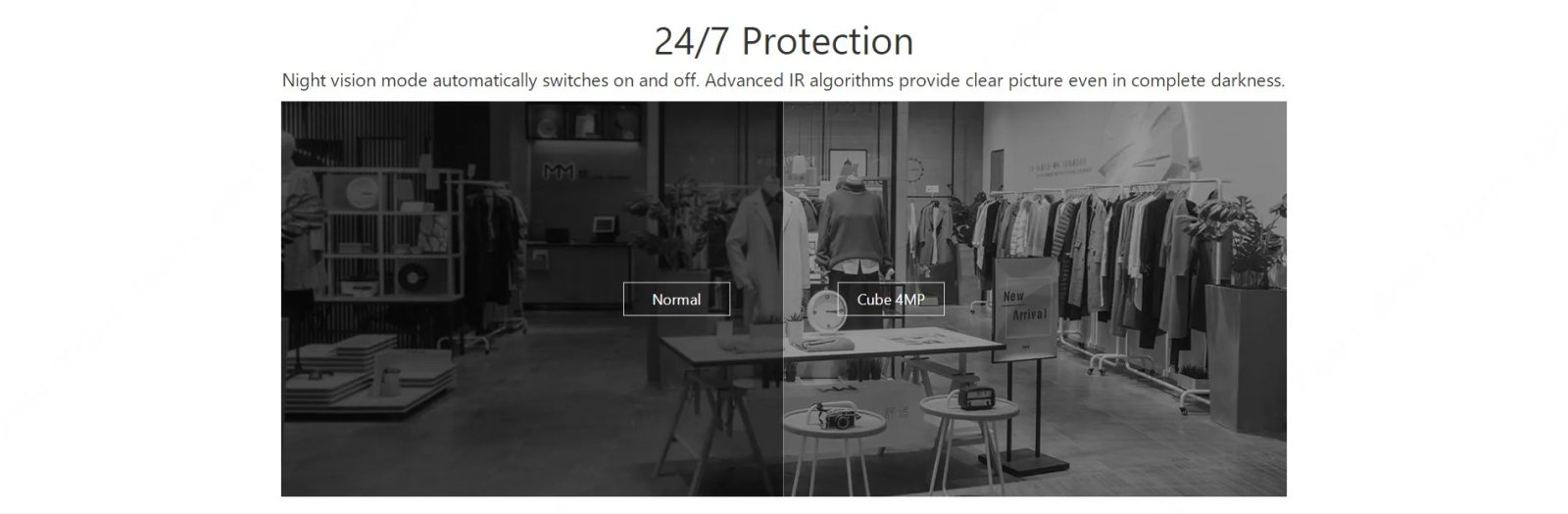 CCTV Home IP Camera - H.265 PIR Two-Way Talk Abnormal Sound Detection Excellent Night Vision IPC-K42P 4MP WiFi