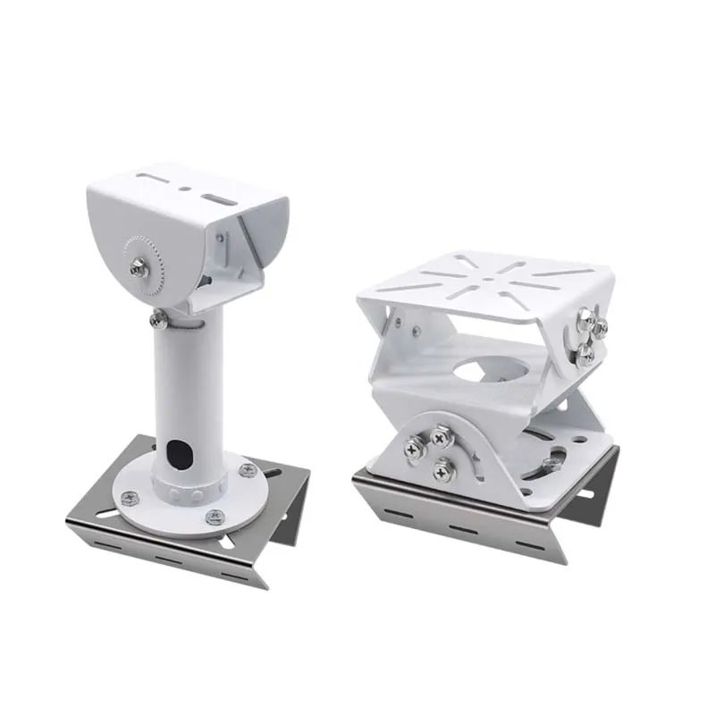 Stainless Steel Column Hoop - Video Surveillance Installation Plate Bracket Camera pole Mount Panel for Outdoor CCTV Accessories