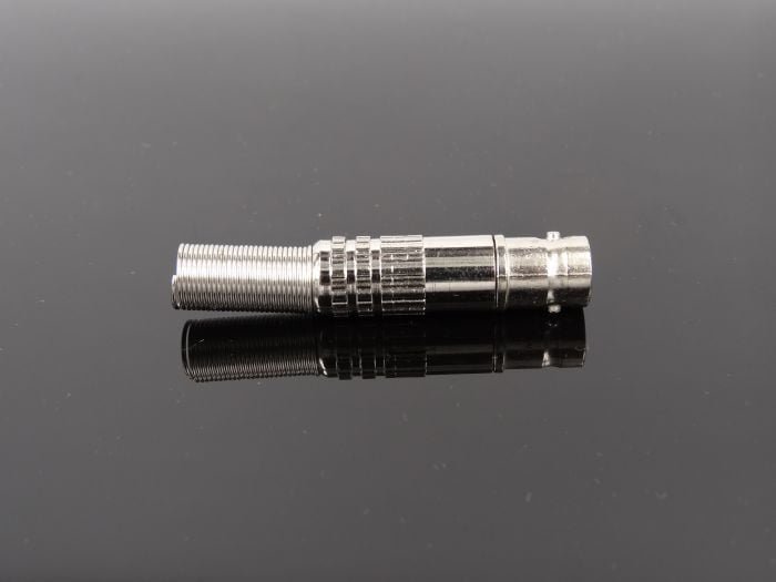 Male Solderless BNC Male Female Connector - for Cctv Camera System Connectors Coaxial CCTV Camera Accessories