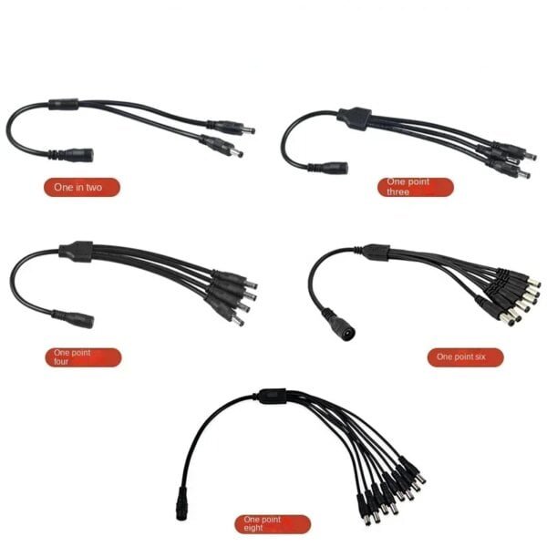 12V DC Power Splitter Plug 1