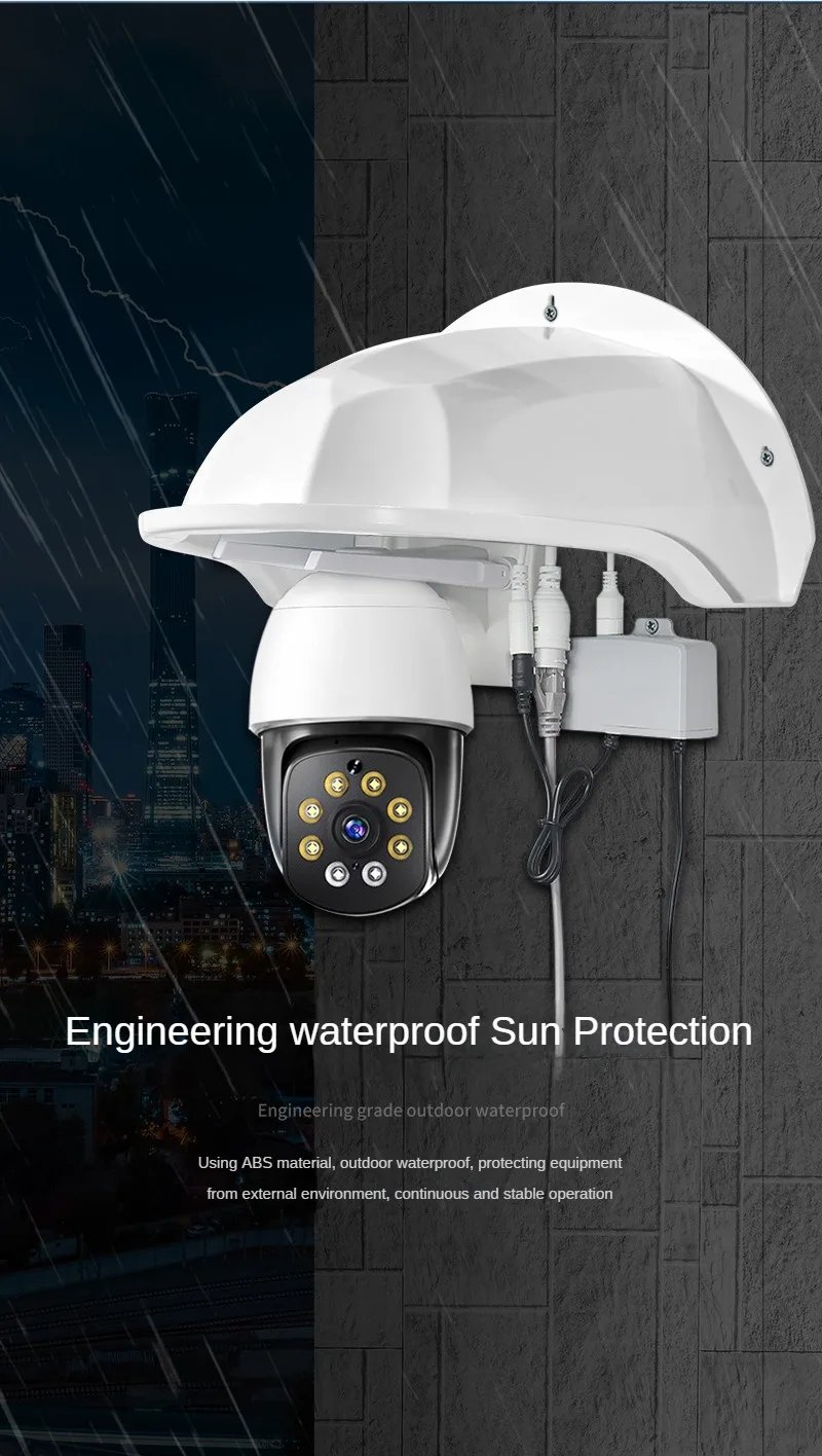 Protective Covers Shield Wall Waterproof - Rainproof Cover Dome Cameras Protection Box Security Camera Protection Case