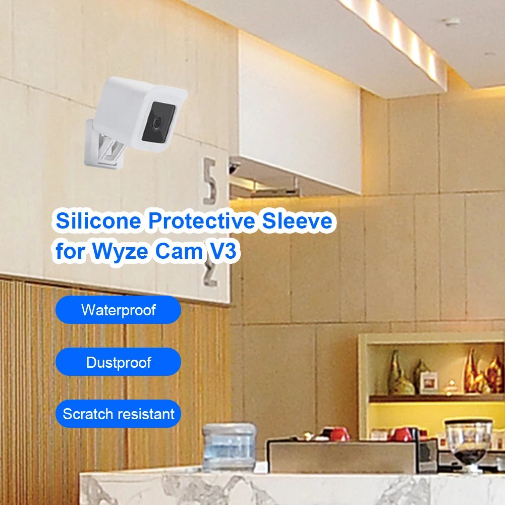 Camera Waterproof Silicone Skin Cove - Security Camera Cover Video Surveillance Accessories