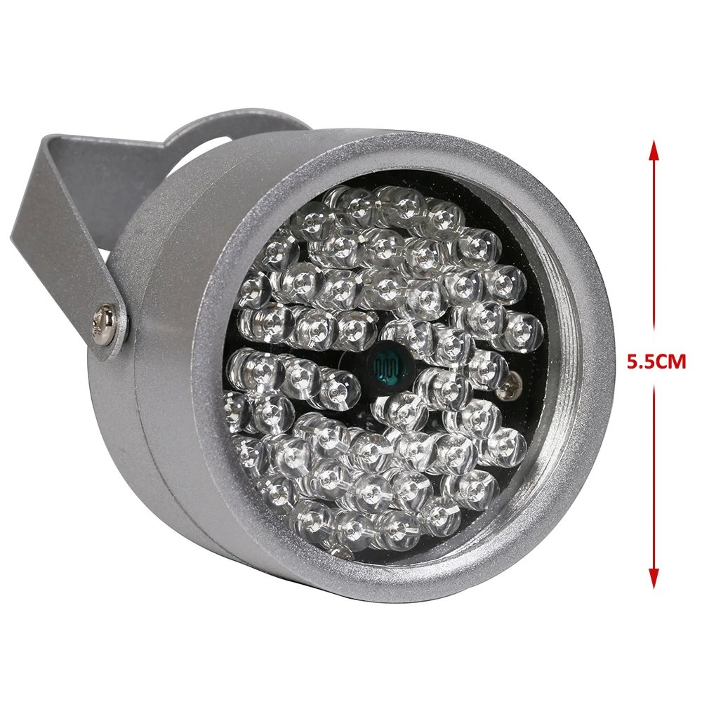 48IR Light LEDS IR Infrared Night Vision - Waterproof Metal CCTV Fill Light Vision For CCTV Surveillance camer