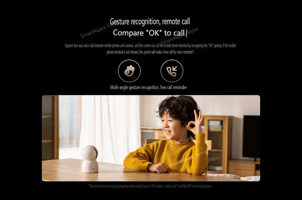 Camera C700 4K Ultra Low Light - Full-color AI Facial Baby Recognition Gesture Call WiFi6 Surveillance Webcam Mi Home
