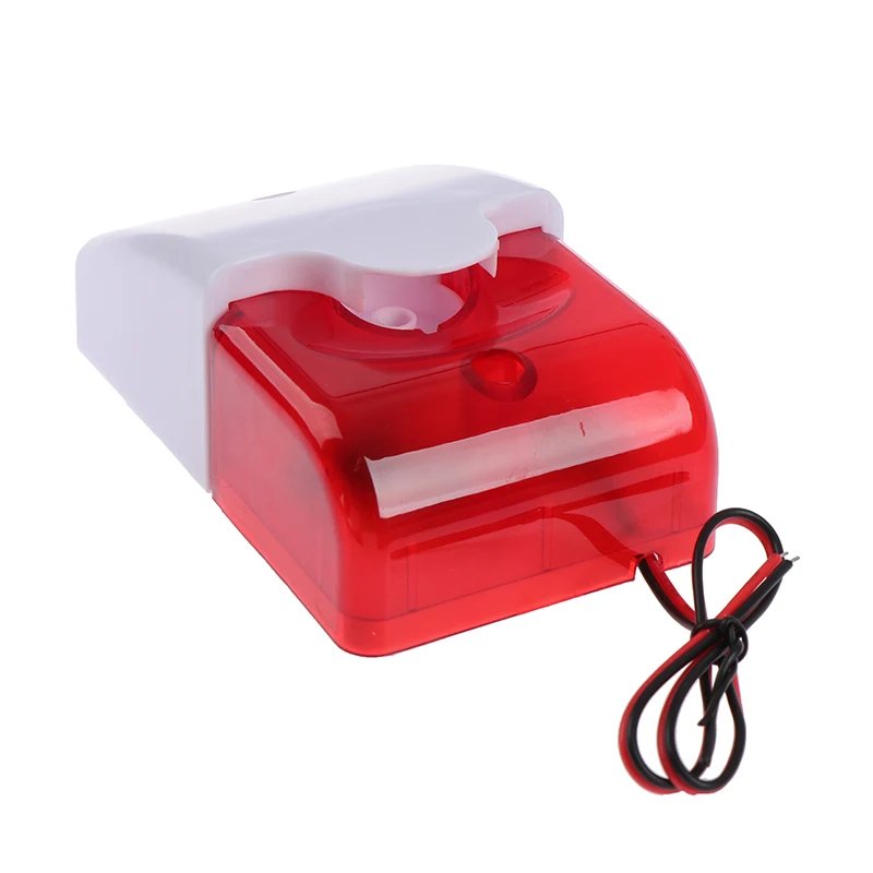 LED Strobe Light Wired Siren - 12V/ 5V /24V /220V Work For Wifi GSM PSTN Home Security Voice Burglar Alarm System