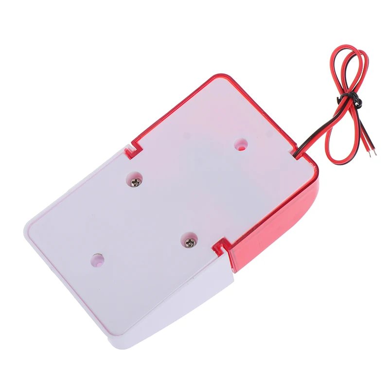 LED Strobe Light Wired Siren - 12V/ 5V /24V /220V Work For Wifi GSM PSTN Home Security Voice Burglar Alarm System