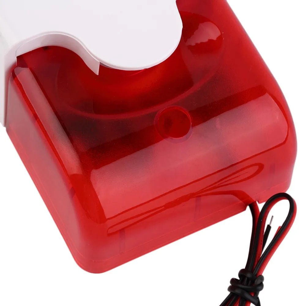 LED Strobe Light Wired Siren - 12V/ 5V /24V /220V Work For Wifi GSM PSTN Home Security Voice Burglar Alarm System