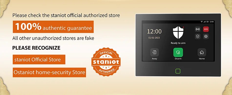 Alarm System Wireless WiFi - 4G Tuya Smart Home Security Protection Works With Alexa Google APP Remote Control